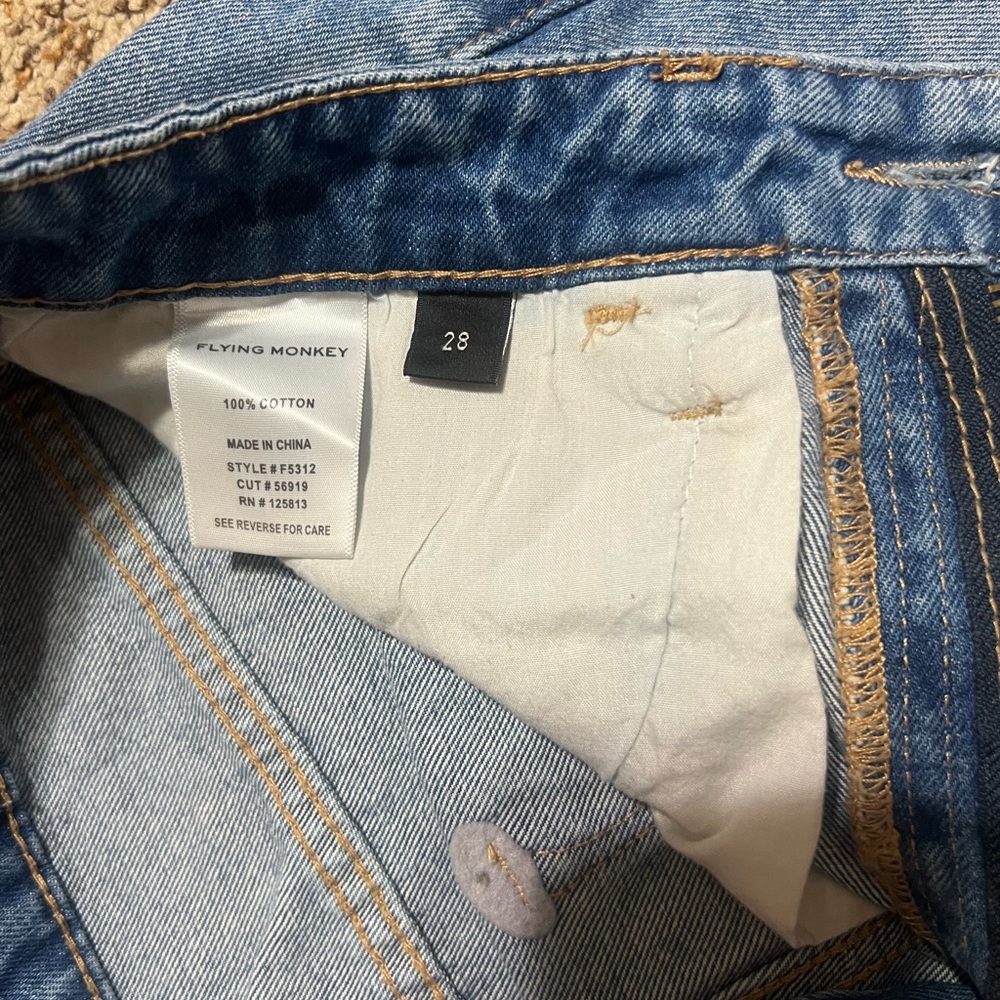 Flying Monkey Light Blue Denim Jeans
